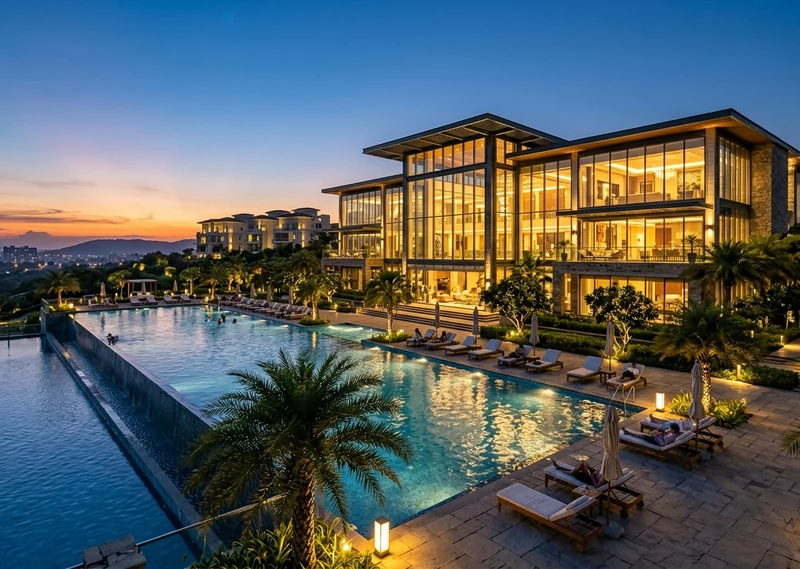 Eldeco 7 Peak 1 Lakh Sq Ft Clubhouse and Resort Amenities
