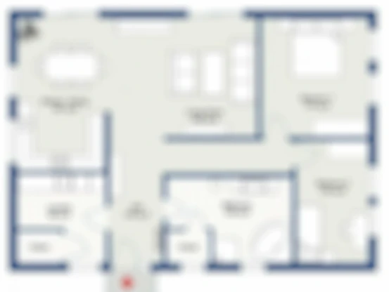Eldeco 7 Peak 3 BHK Layout
